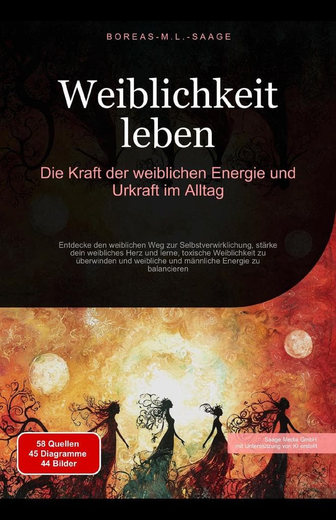 Weiblichkeit leben: Die Kraft der weiblichen Energie und Urkraft im Alltag
