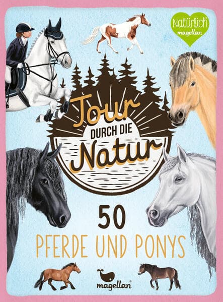 Tour durch die Natur - 50 Pferde und Ponys