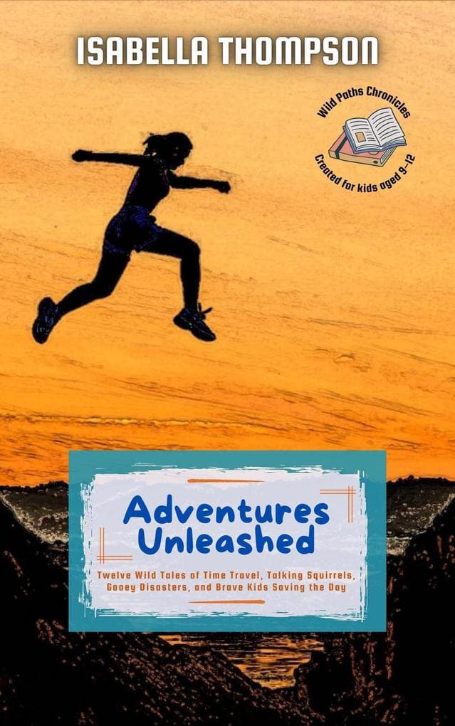 Adventures Unleashed: Twelve Wild Tales of Time Travel, Talking Squirrels, Gooey Disasters, and Brave Kids Saving the Day (Wild Paths Chronicles, #1)