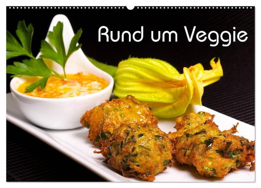 Rund um Veggie (Wandkalender 2026 DIN A2 quer), CALVENDO Monatskalender