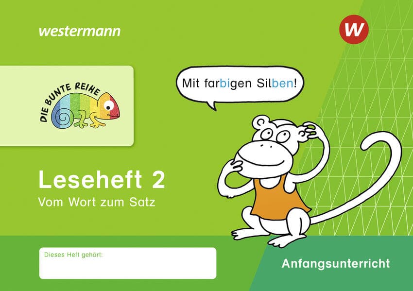 DIE BUNTE REIHE - Deutsch. Leseheft 2 - Silbenausgabe