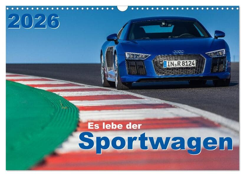 Es lebe der Sportwagen 2026 (Wandkalender 2026 DIN A3 quer), CALVENDO Monatskalender