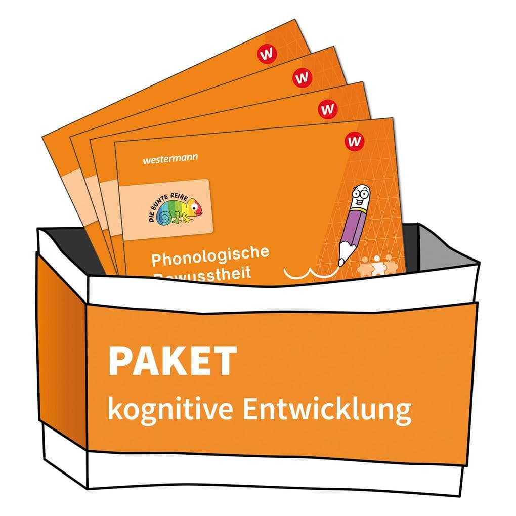 DIE BUNTE REIHE - Deutsch. Paket Kognitive Entwicklung (4 Hefte)
