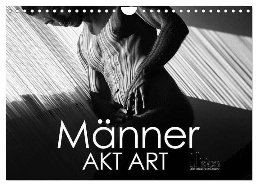 Männer AKT Art (Wandkalender 2026 DIN A4 quer), CALVENDO Monatskalender