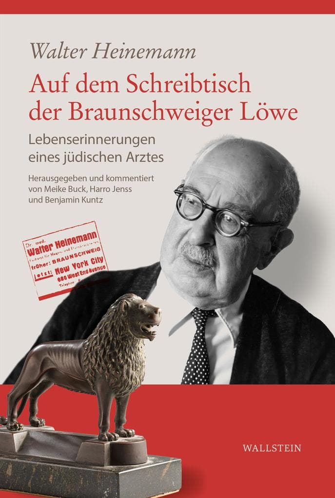 Auf dem Schreibtisch der Braunschweiger Löwe