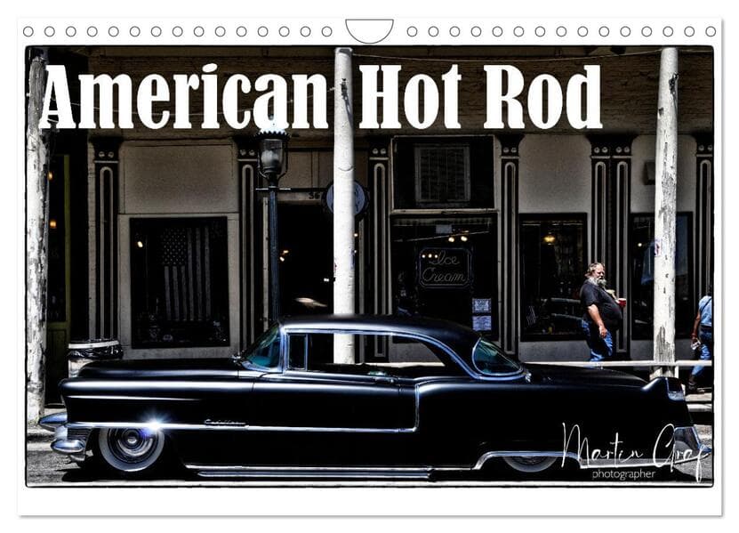 American Hot Rod (Wandkalender 2026 DIN A4 quer), CALVENDO Monatskalender