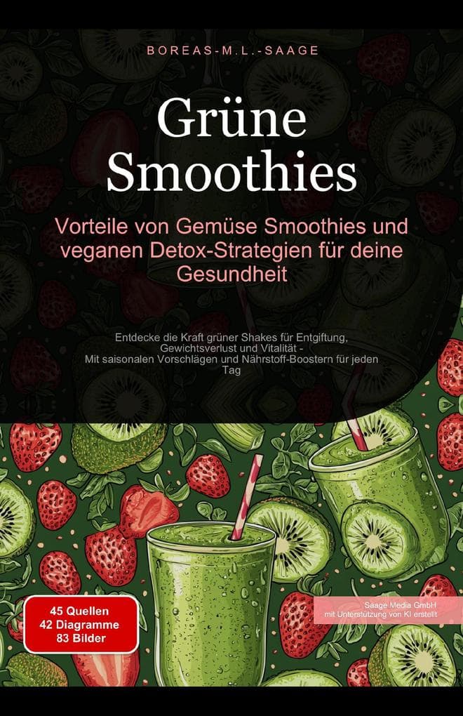 Grüne Smoothies: Vorteile von Gemüse Smoothies und veganen Detox-Strategien für deine Gesundheit (Smoothie (DE), #1)