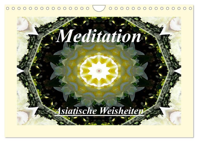 Meditation - Asiatische Weisheiten (Wandkalender 2026 DIN A4 quer), CALVENDO Monatskalender