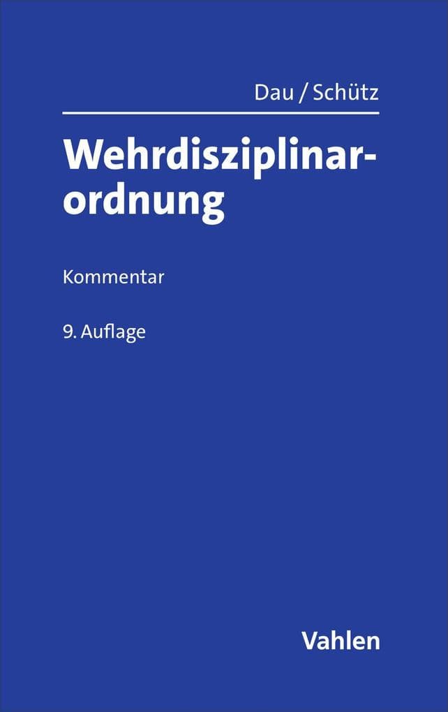 Wehrdisziplinarordnung
