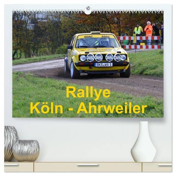 Rallye, Köln - Ahrweiler (hochwertiger Premium Wandkalender 2026 DIN A2 quer), Kunstdruck in Hochgla