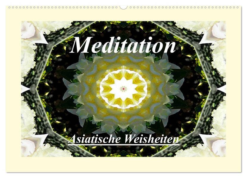 Meditation - Asiatische Weisheiten (Wandkalender 2026 DIN A2 quer), CALVENDO Monatskalender