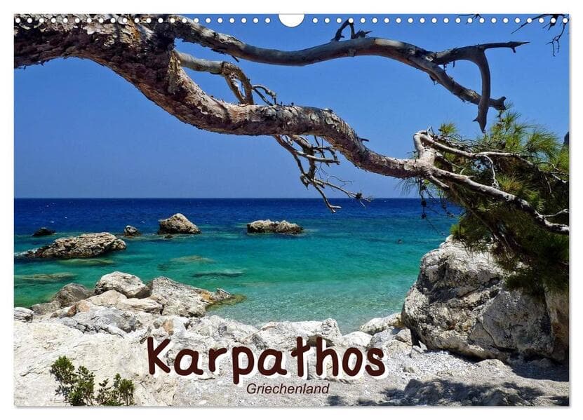 Karpathos / Griechenland (Wandkalender 2026 DIN A3 quer), CALVENDO Monatskalender