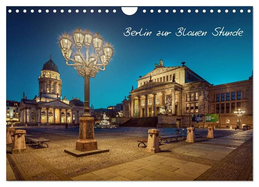 Die Blaue Stunde in Berlin (Wandkalender 2026 DIN A4 quer), CALVENDO Monatskalender