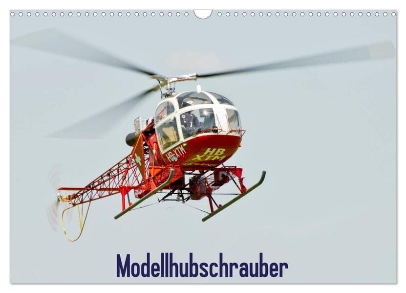 Modellhubschrauber (Wandkalender 2026 DIN A3 quer), CALVENDO Monatskalender