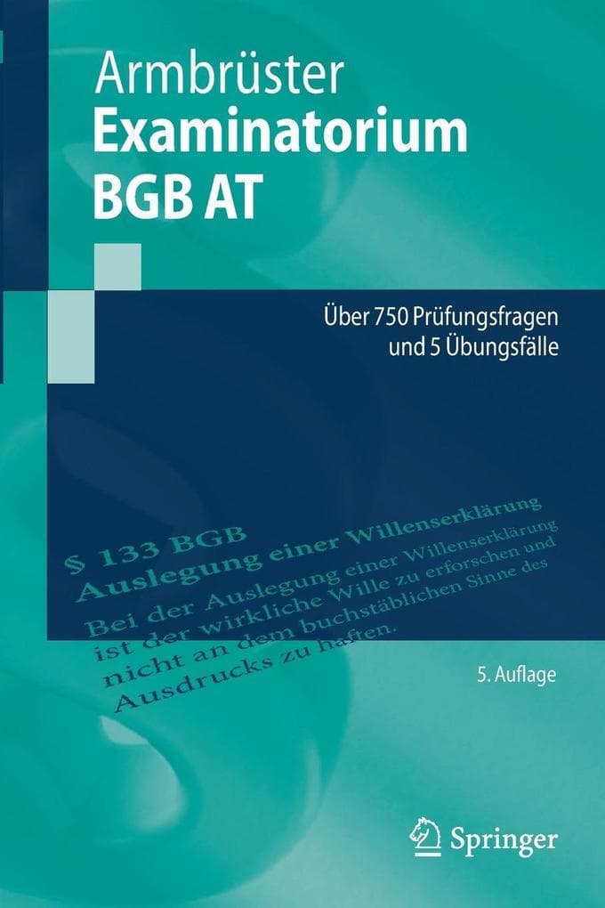 Examinatorium BGB AT