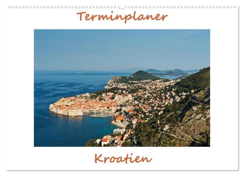 Kroatien, Terminplaner (Wandkalender 2026 DIN A2 quer), CALVENDO Monatskalender