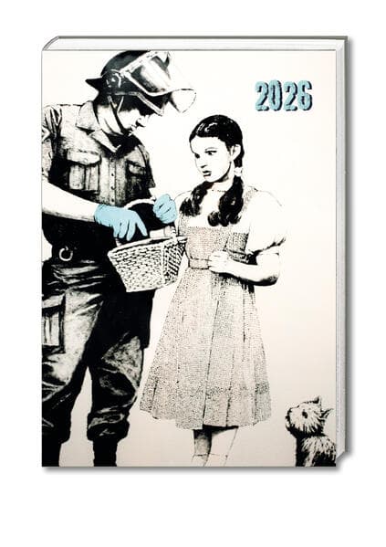 Banksy Kalender 2026 - A5-Tischkalender