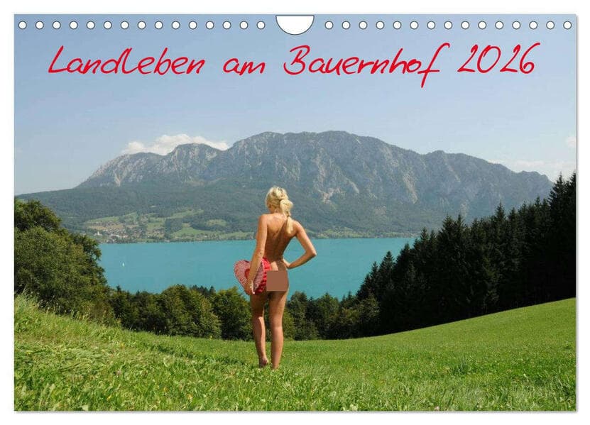 Landleben am Bauernhof 2026 (Wandkalender 2026 DIN A4 quer), CALVENDO Monatskalender