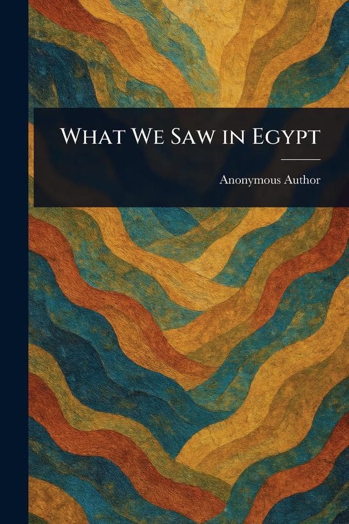 What We Saw in Egypt