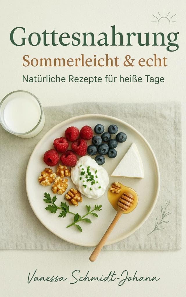 Gottesnahrung - Sommerleicht & echt Natürliche Rezepte für heiße Tage