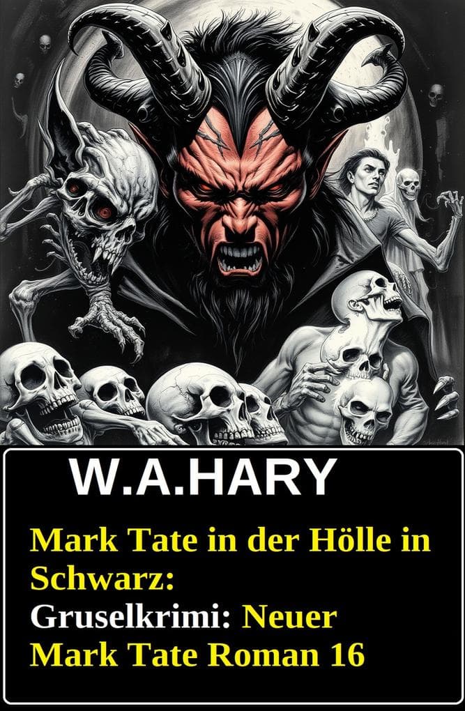Mark Tate in der Hölle in Schwarz: Gruselkrimi: Neuer Mark Tate Roman 16