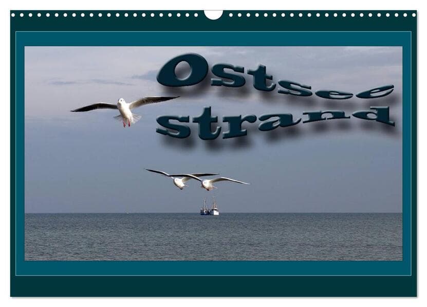 Ostsee-Strand (Wandkalender 2026 DIN A3 quer), CALVENDO Monatskalender