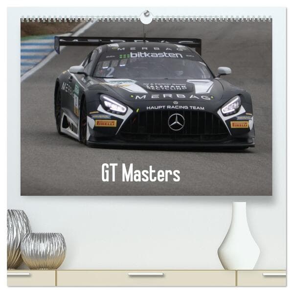 GT Masters (hochwertiger Premium Wandkalender 2026 DIN A2 quer), Kunstdruck in Hochglanz