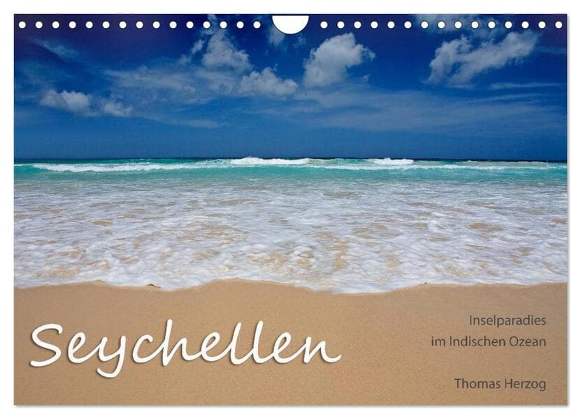 Seychellen (Wandkalender 2026 DIN A4 quer), CALVENDO Monatskalender