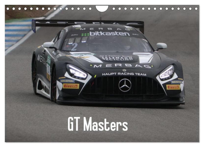 GT Masters (Wandkalender 2026 DIN A4 quer), CALVENDO Monatskalender