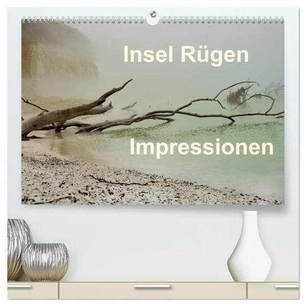 Insel Rügen Impressionen (hochwertiger Premium Wandkalender 2026 DIN A2 quer), Kunstdruck in Hochgla