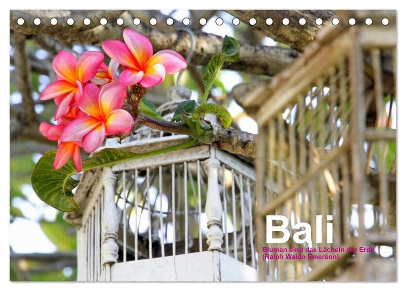 Bali (Tischkalender 2026 DIN A5 quer), CALVENDO Monatskalender