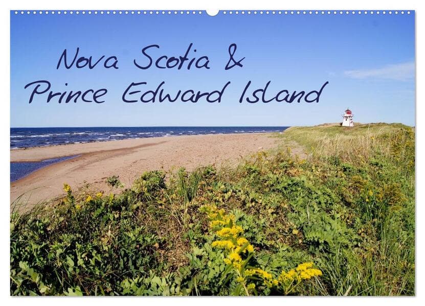 Nova Scotia & Prince Edward Island (Wandkalender 2026 DIN A2 quer), CALVENDO Monatskalender