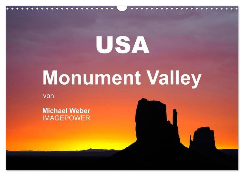 USA - Monument Valley (Wandkalender 2026 DIN A3 quer), CALVENDO Monatskalender