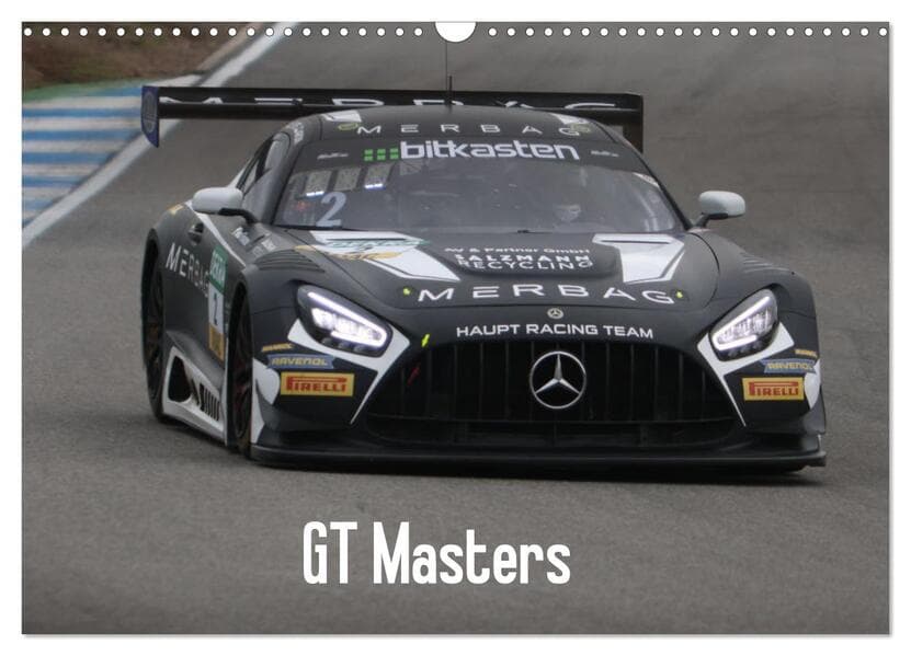GT Masters (Wandkalender 2026 DIN A3 quer), CALVENDO Monatskalender