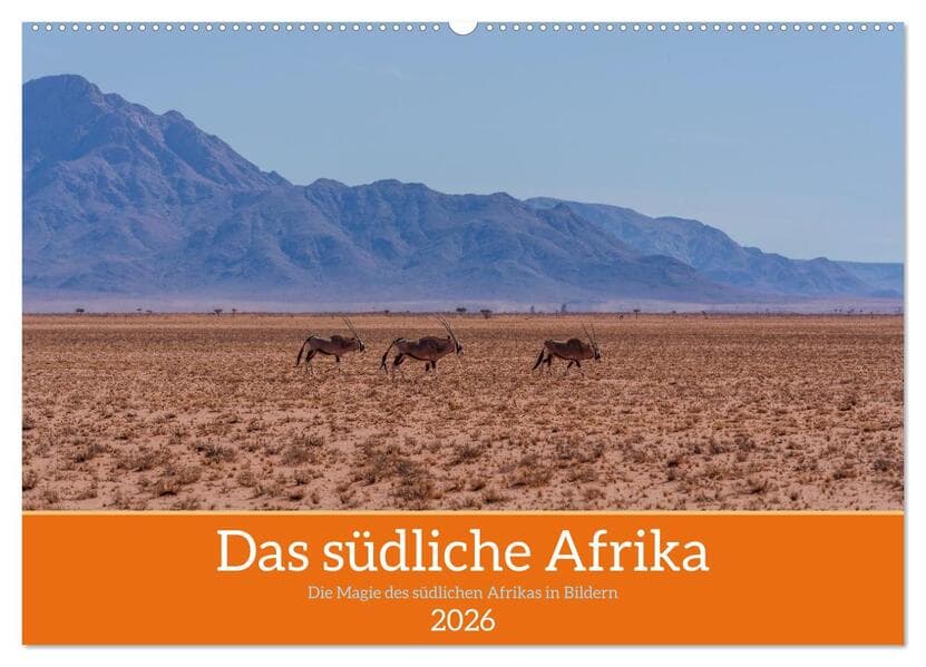 Das südliche Afrika 2026 (Wandkalender 2026 DIN A2 quer), CALVENDO Monatskalender