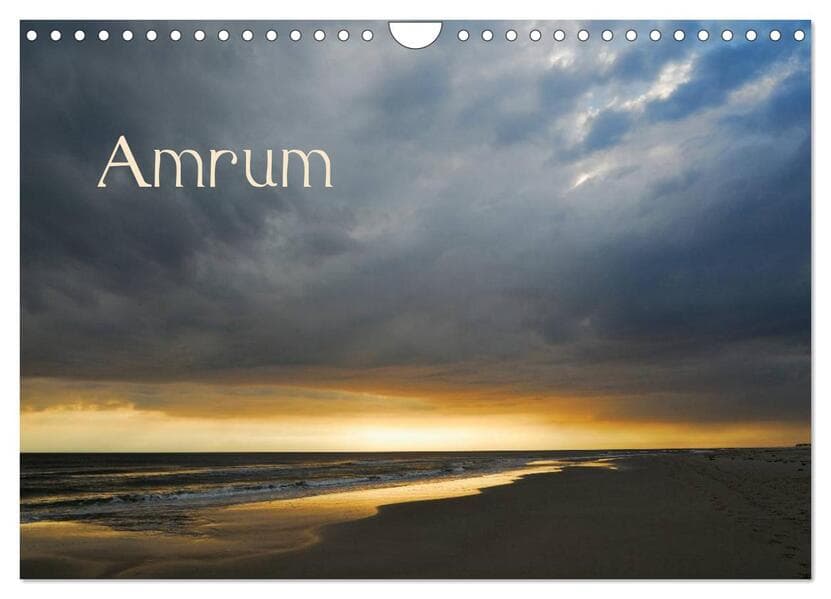 Amrum (Wandkalender 2026 DIN A4 quer), CALVENDO Monatskalender