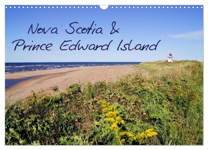 Nova Scotia & Prince Edward Island (Wandkalender 2026 DIN A3 quer), CALVENDO Monatskalender