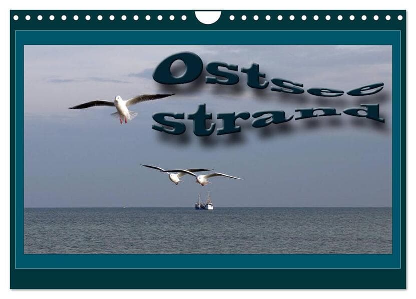 Ostsee-Strand (Wandkalender 2026 DIN A4 quer), CALVENDO Monatskalender