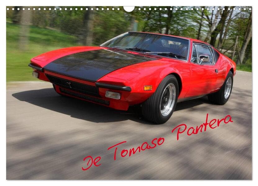 De Tomaso Pantera (Wandkalender 2026 DIN A3 quer), CALVENDO Monatskalender