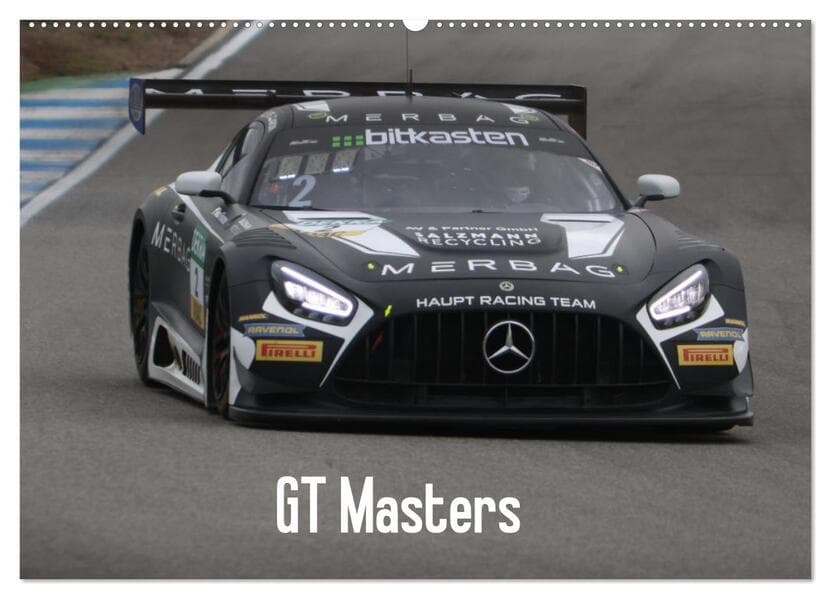 GT Masters (Wandkalender 2026 DIN A2 quer), CALVENDO Monatskalender