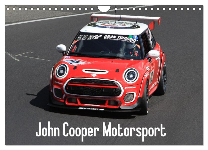 John Cooper Motorsport (Wandkalender 2026 DIN A4 quer), CALVENDO Monatskalender