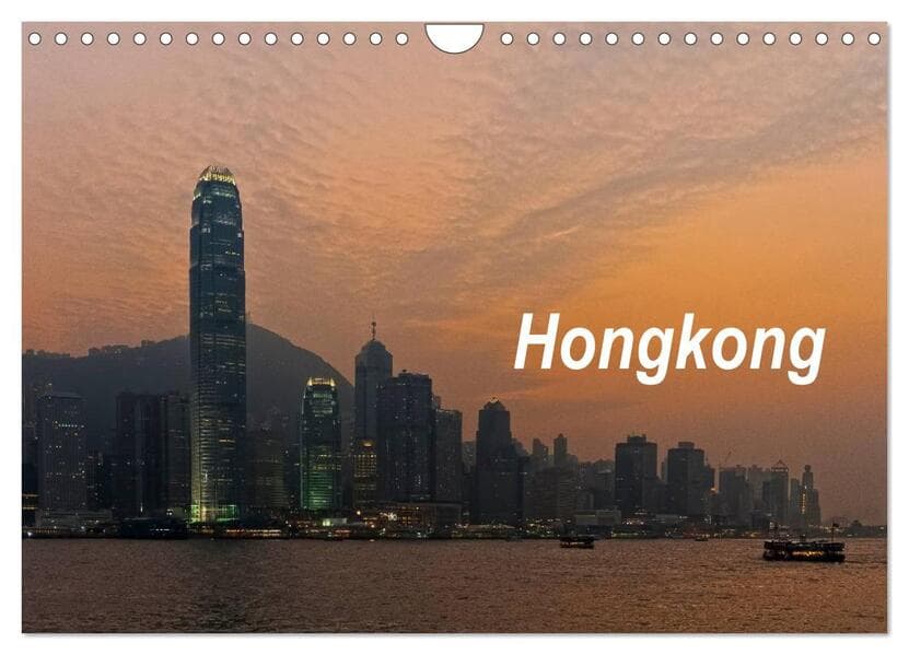 Hongkong (Wandkalender 2026 DIN A4 quer), CALVENDO Monatskalender