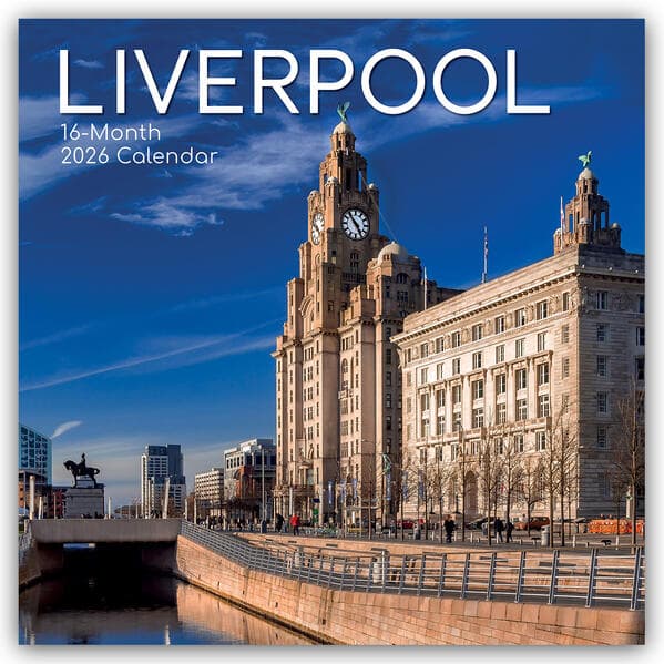 Liverpool 2026 - 16-Monatskalender