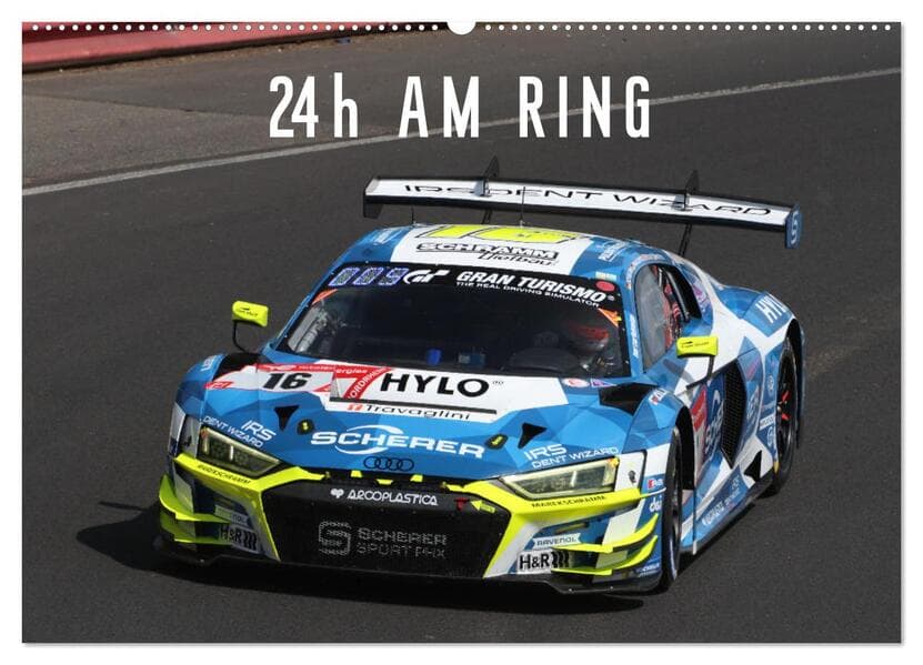 24h am Ring (Wandkalender 2026 DIN A2 quer), CALVENDO Monatskalender