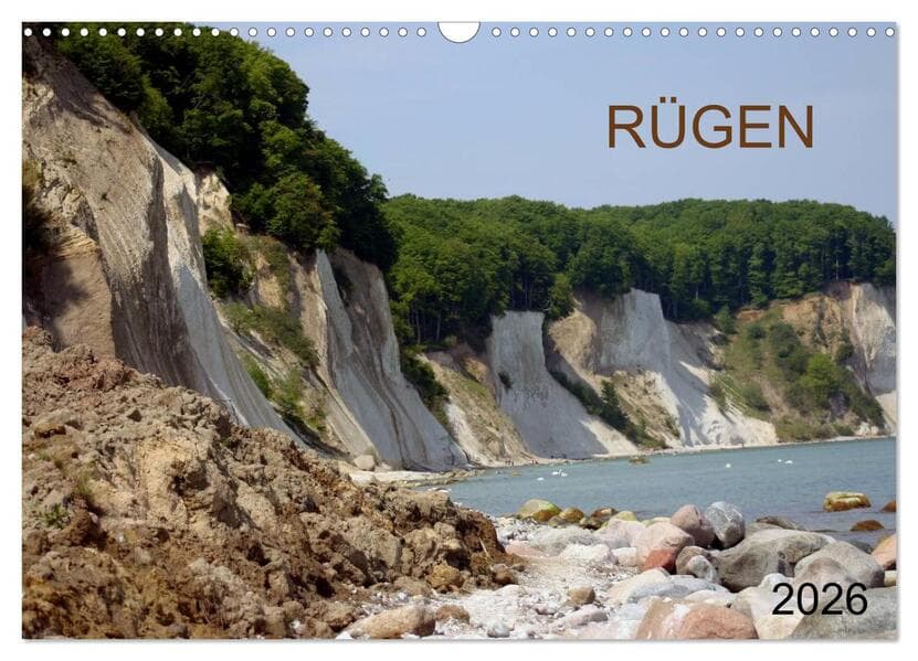 RÜGEN (Wandkalender 2026 DIN A3 quer), CALVENDO Monatskalender