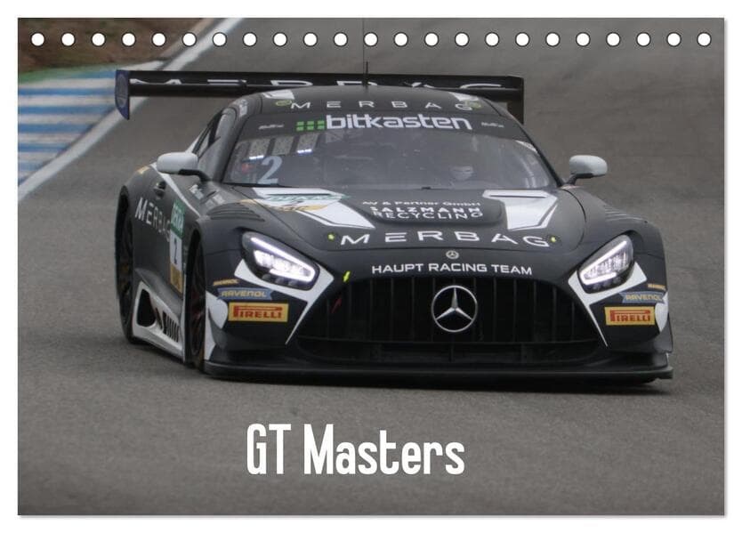 GT Masters (Tischkalender 2026 DIN A5 quer), CALVENDO Monatskalender