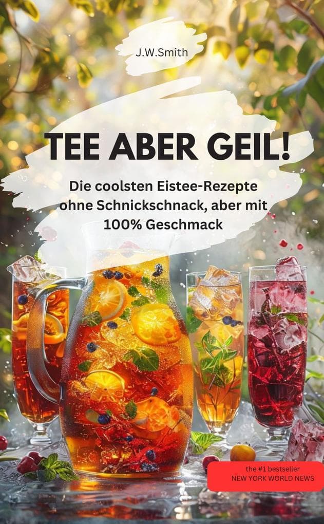 TEE ABER GEIL! Die coolsten Eistee-Rezepte ohne Schnickschnack, aber mit 100% Geschmack