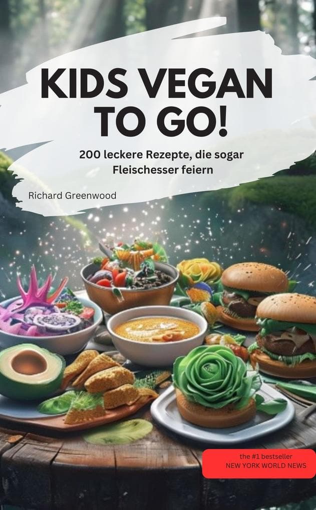KIDS VEGAN TO GO! - 200 leckere Rezepte, die sogar Fleischesser feiern