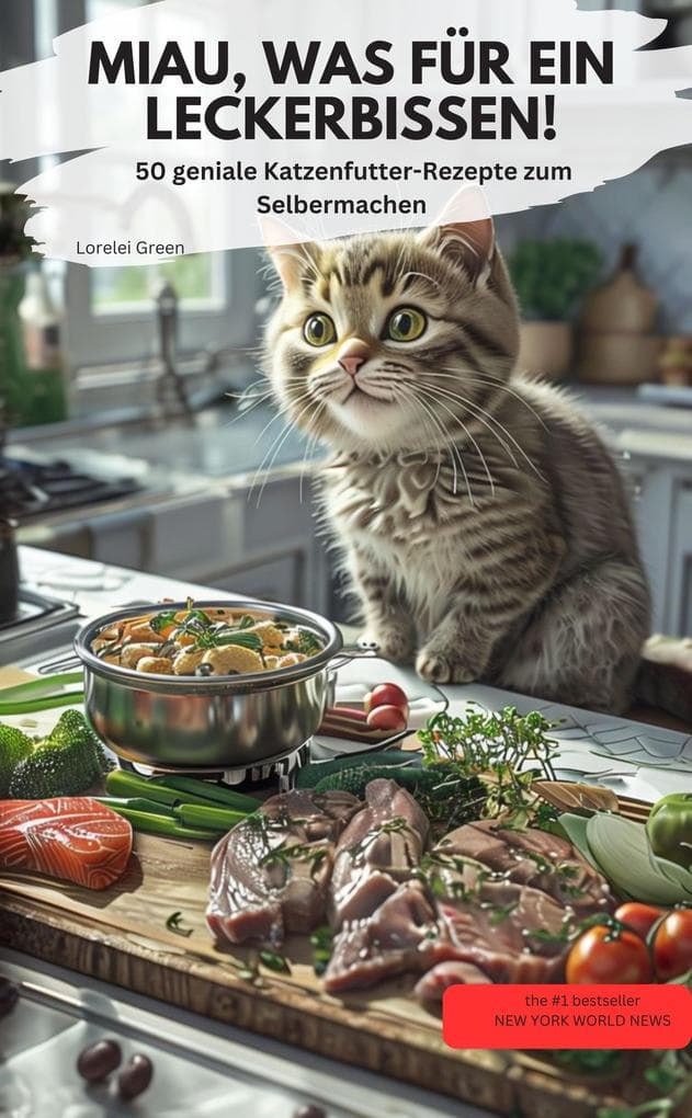 MIAU, WAS FÜR EIN LECKERBISSEN! - 50 geniale Katzenfutter-Rezepte zum Selbermachen
