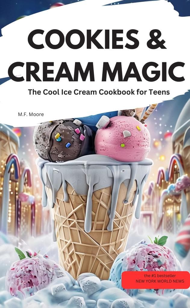 COOKIES & CREAM MAGIC - The Cool Ice Cream Cookbook for Teens